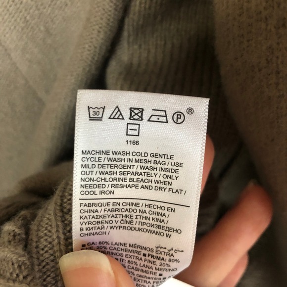 Athleta Womens Spirit Wrap Cashmere Wool Cardigan Size XXS‎ Brown Quiet Luxury - Picture 10 of 10